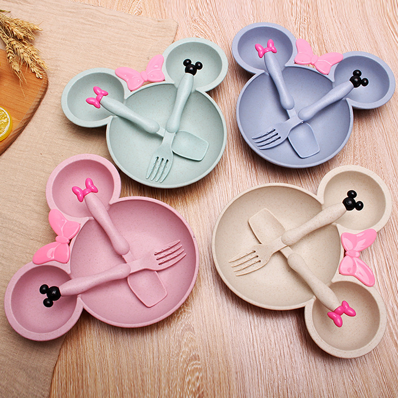 ชุดจานสำหรับเด็ก ลายมินนี่เมาส - Baby Food Menu บทวิจารณ์และราคา