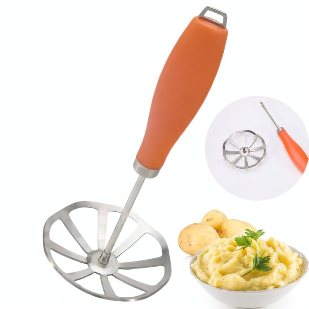 ที่บดมันฝรั่งสแตนเลสแบบใช้มือ  - Baby Food Vegetables บทวิจารณ์และราคา