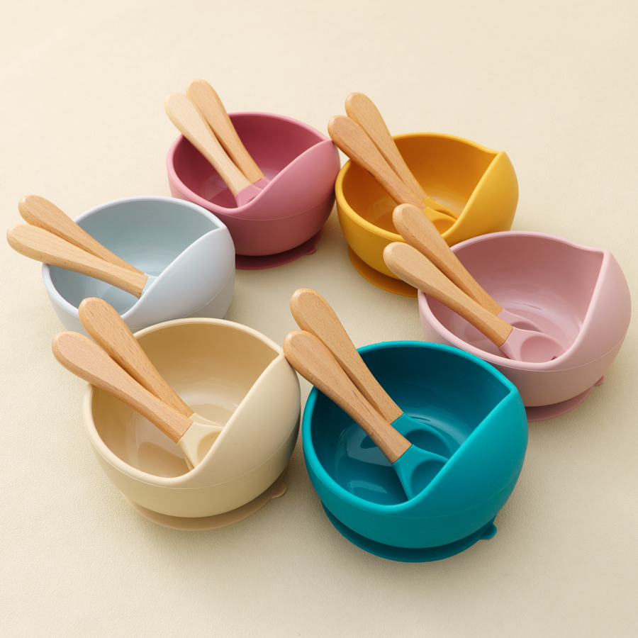 Mamaplan 3 ชิ้นเด็กซิลิโคนชุดใ - Baby Food Menu บทวิจารณ์และราคา