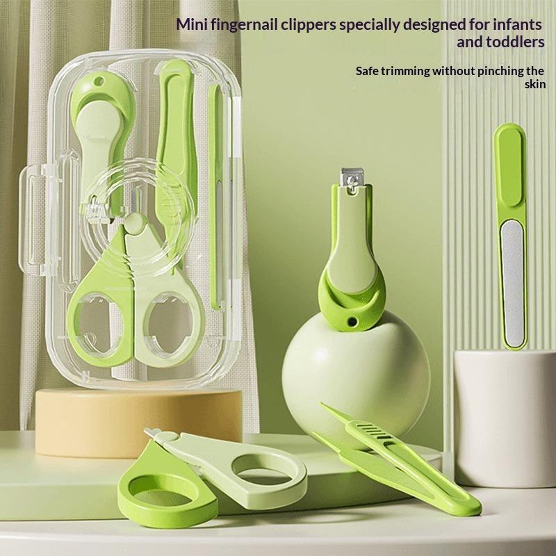 ชุดตัดแต่งเล็บเด็ก 4 ชิ้น วัสด - Baby Food Scissors บทวิจารณ์และราคา