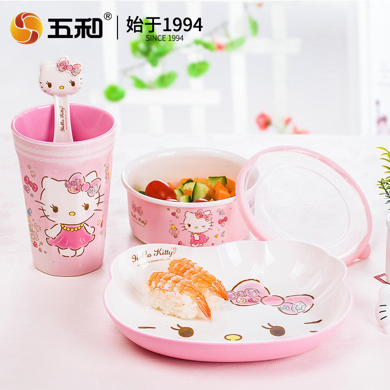 ชุดอาหารเด็กเฮลโลคิตตี้ ชามแบ่ - Baby Food Menu บทวิจารณ์และราคา
