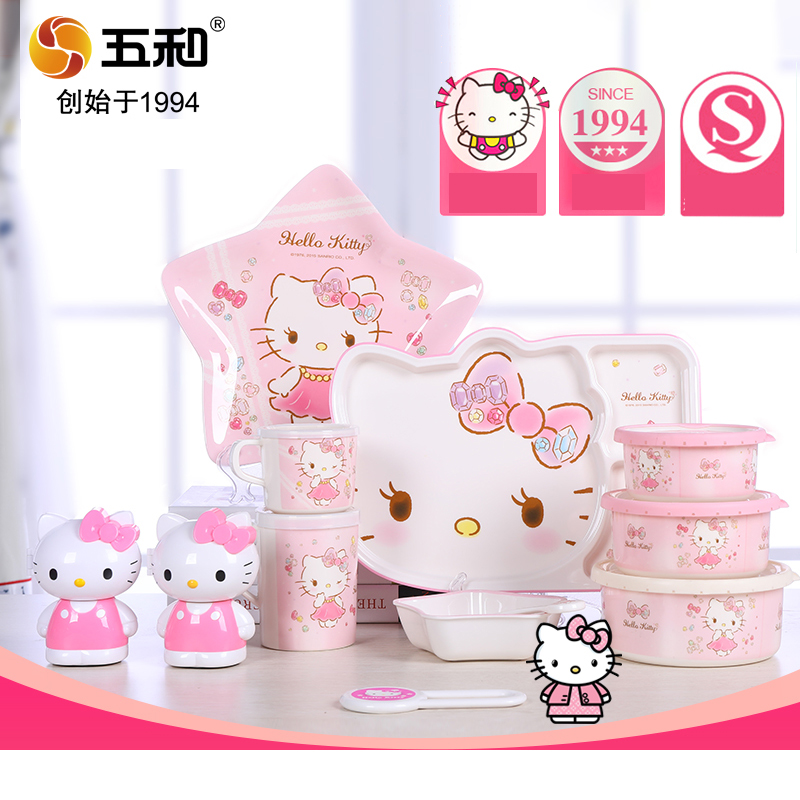 ชุดอาหารเด็กเฮลโลคิตตี้ ชามแบ่ - Baby Food Menu บทวิจารณ์และราคา