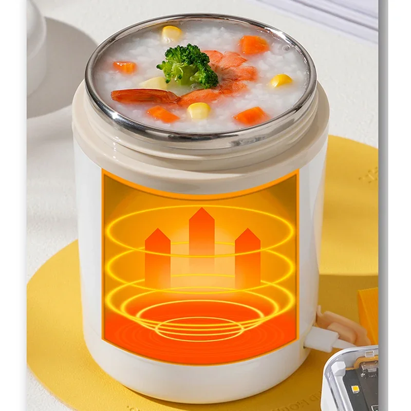 600ML USB ไฟฟ้าความร้อนกล่องอา - Baby Food Warmer บทวิจารณ์และราคา