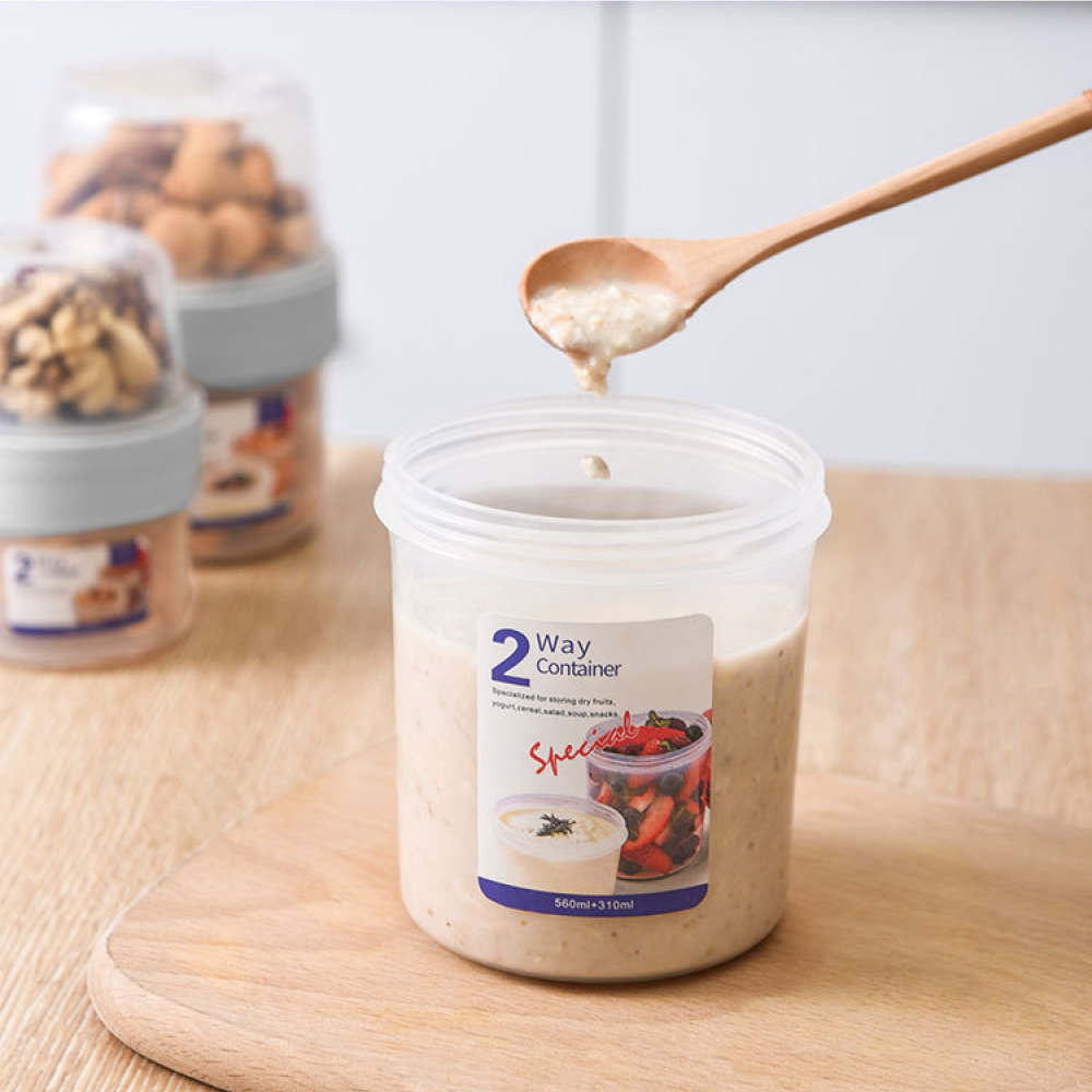 กล่องใส่อาหารสองชั้นป้องกันการ - Baby Food Jars With Lids บทวิจารณ์และราคา